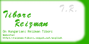 tiborc reizman business card